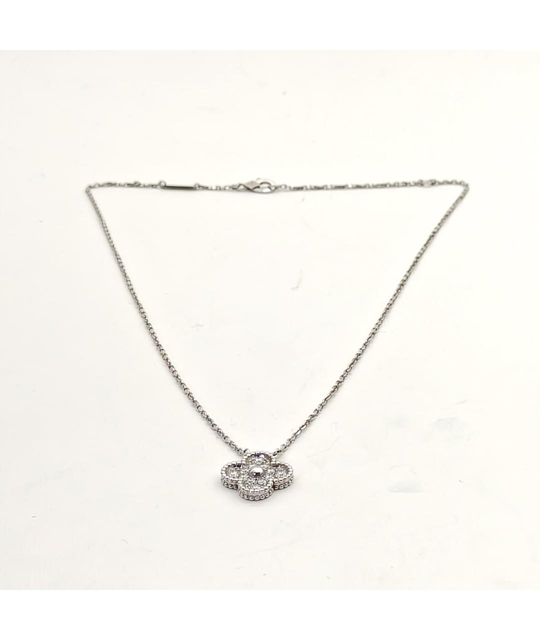 VAN CLEEF & ARPELS Серебряная подвеска из белого золота, фото 7