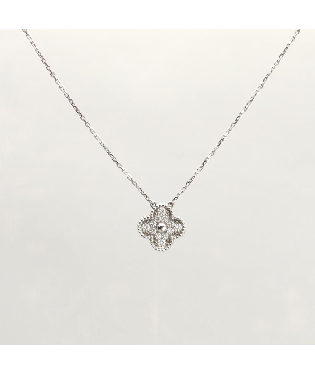 VAN CLEEF & ARPELS Серебряная подвеска из белого золота, фото 3
