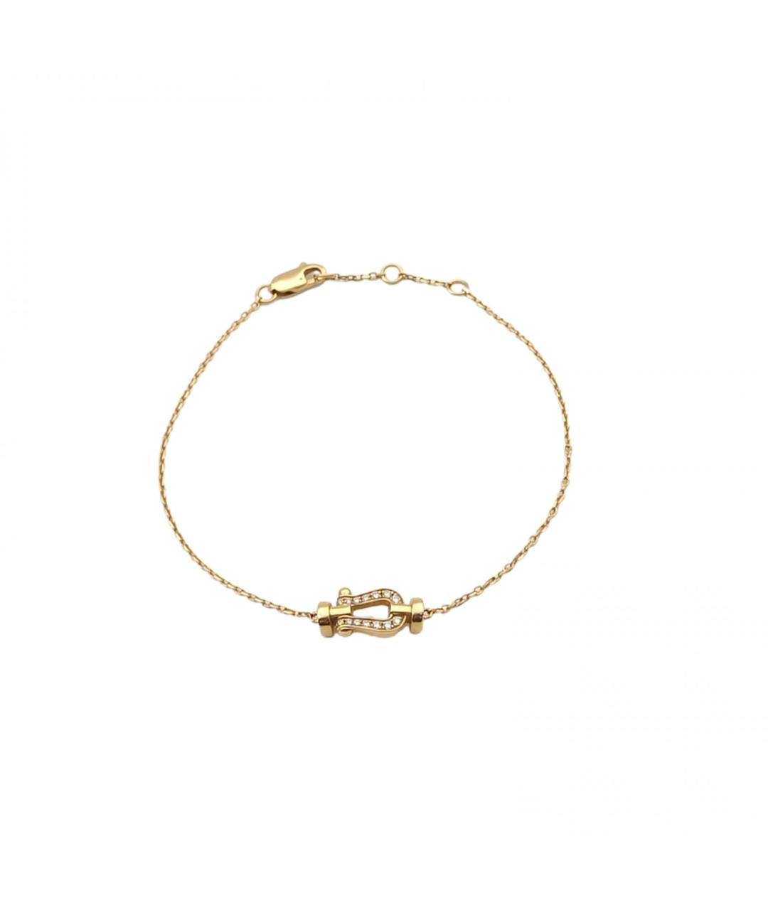 FRED Золотой браслет из желтого золота, фото 2