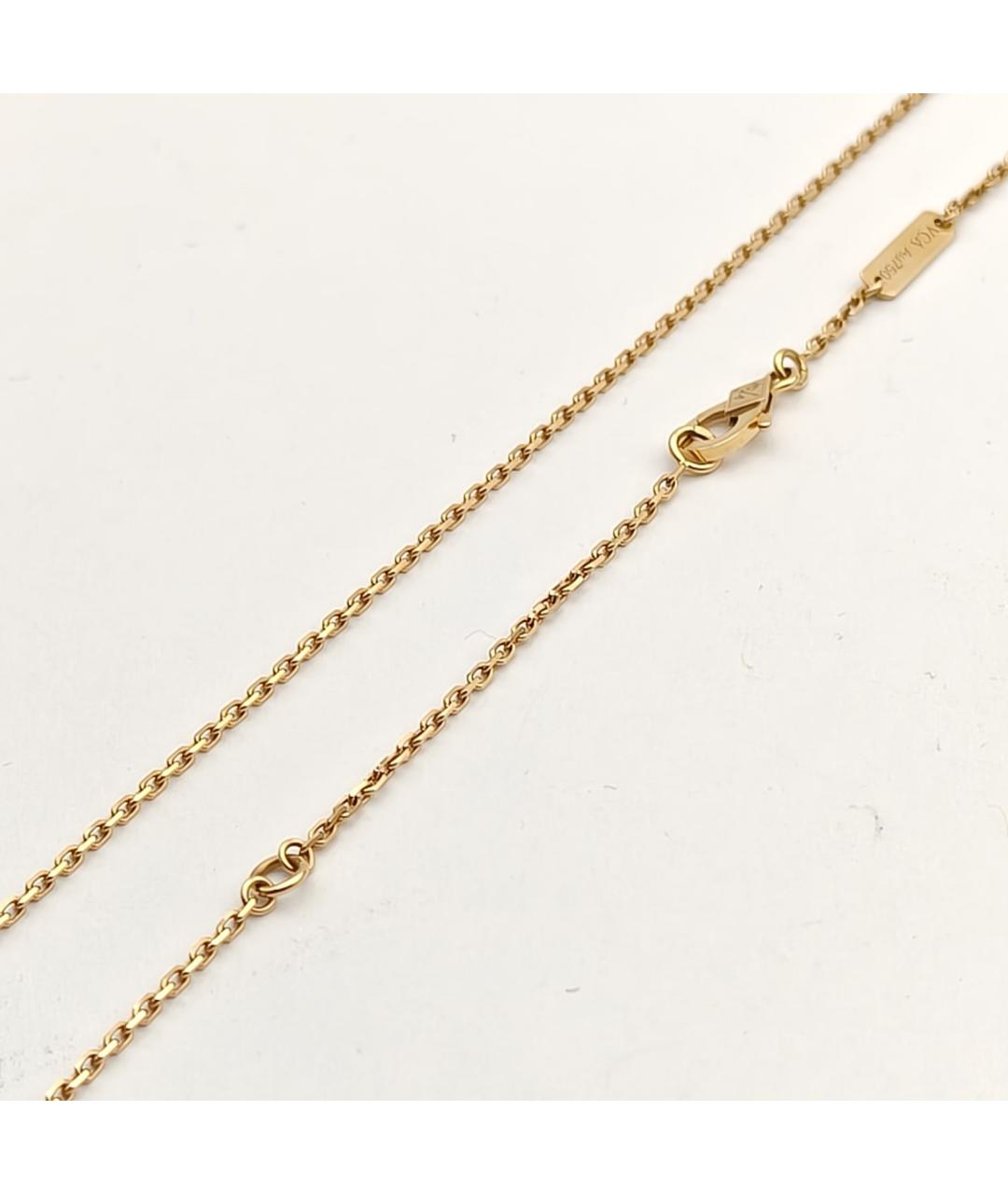 VAN CLEEF & ARPELS Золотое колье из желтого золота, фото 5