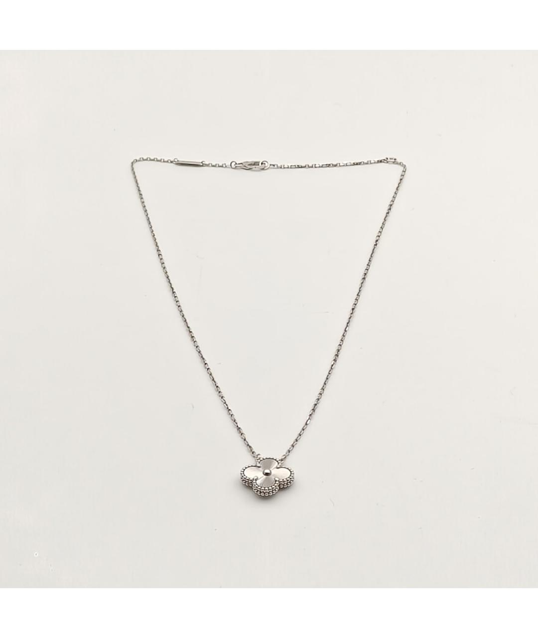 VAN CLEEF & ARPELS Серебряная подвеска из белого золота, фото 6