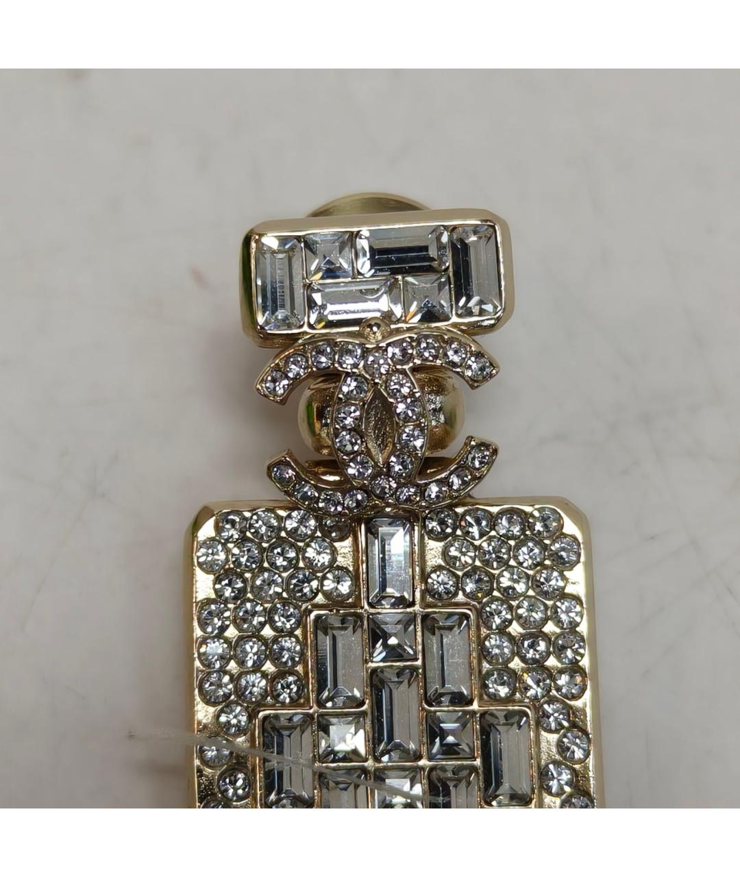 CHANEL Золотая металлическая булавка / брошь, фото 8