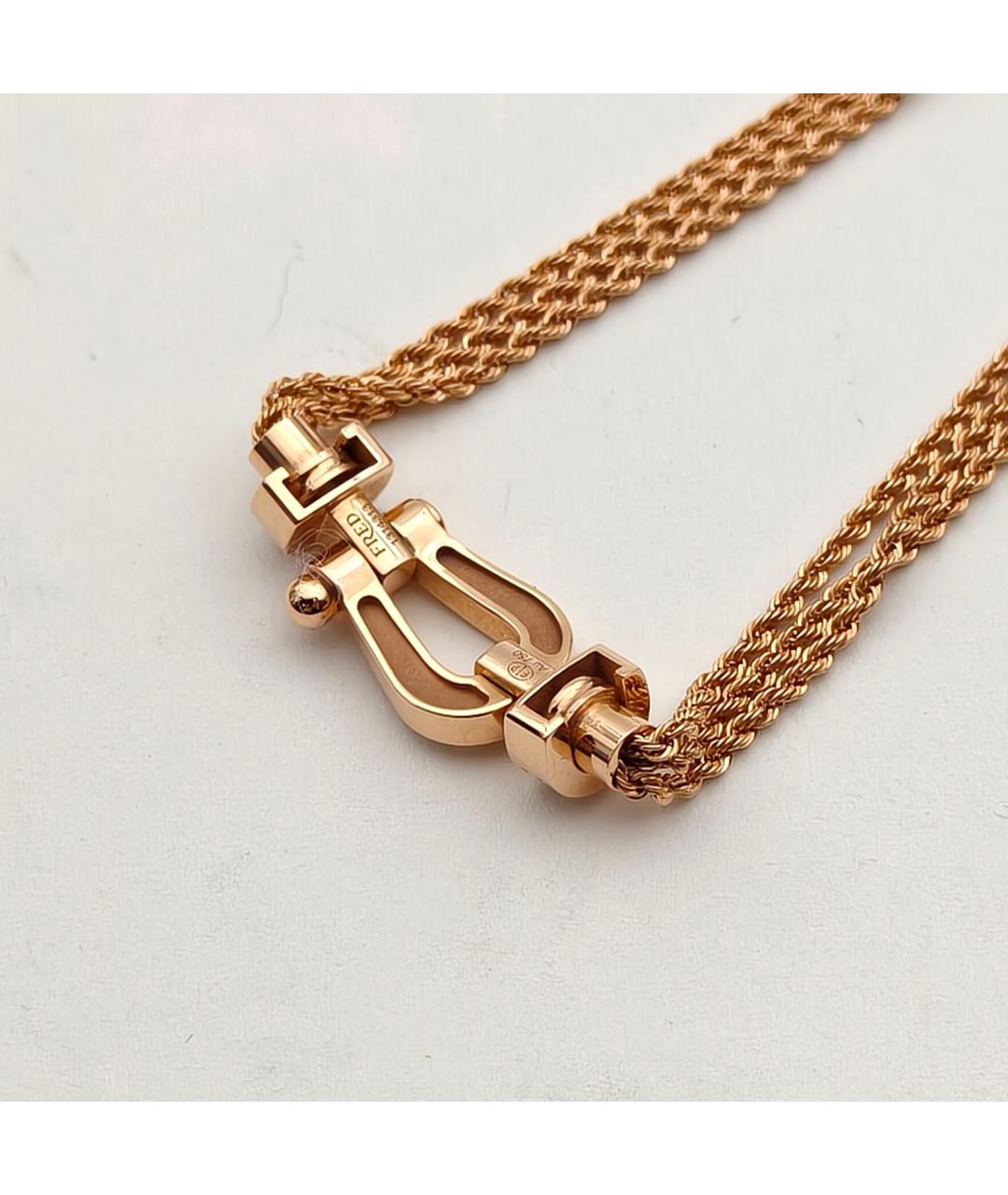 FRED Золотой браслет из розового золота, фото 4