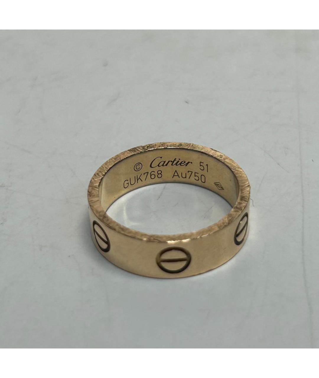CARTIER Золотое кольцо из розового золота, фото 6