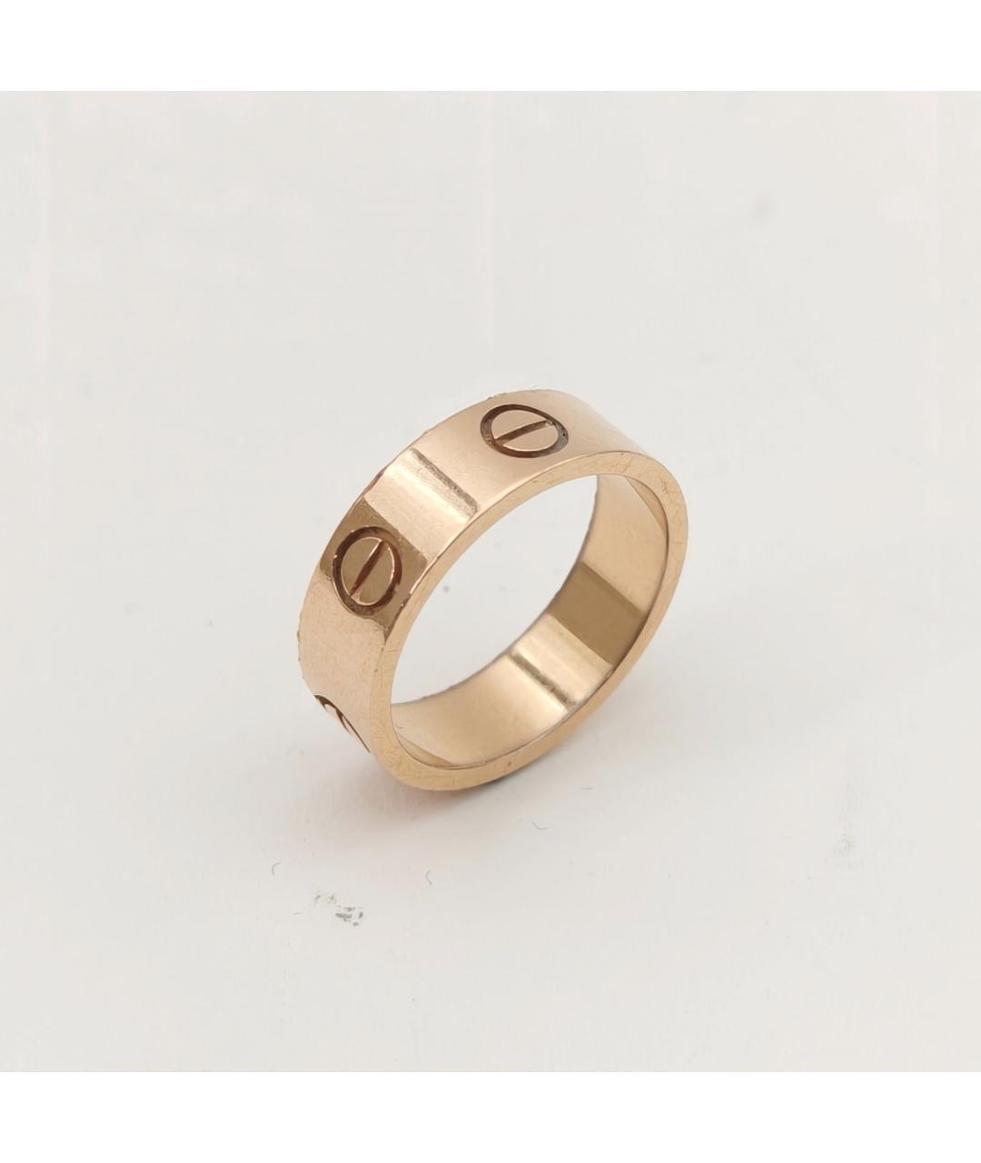 CARTIER Золотое кольцо из розового золота, фото 3