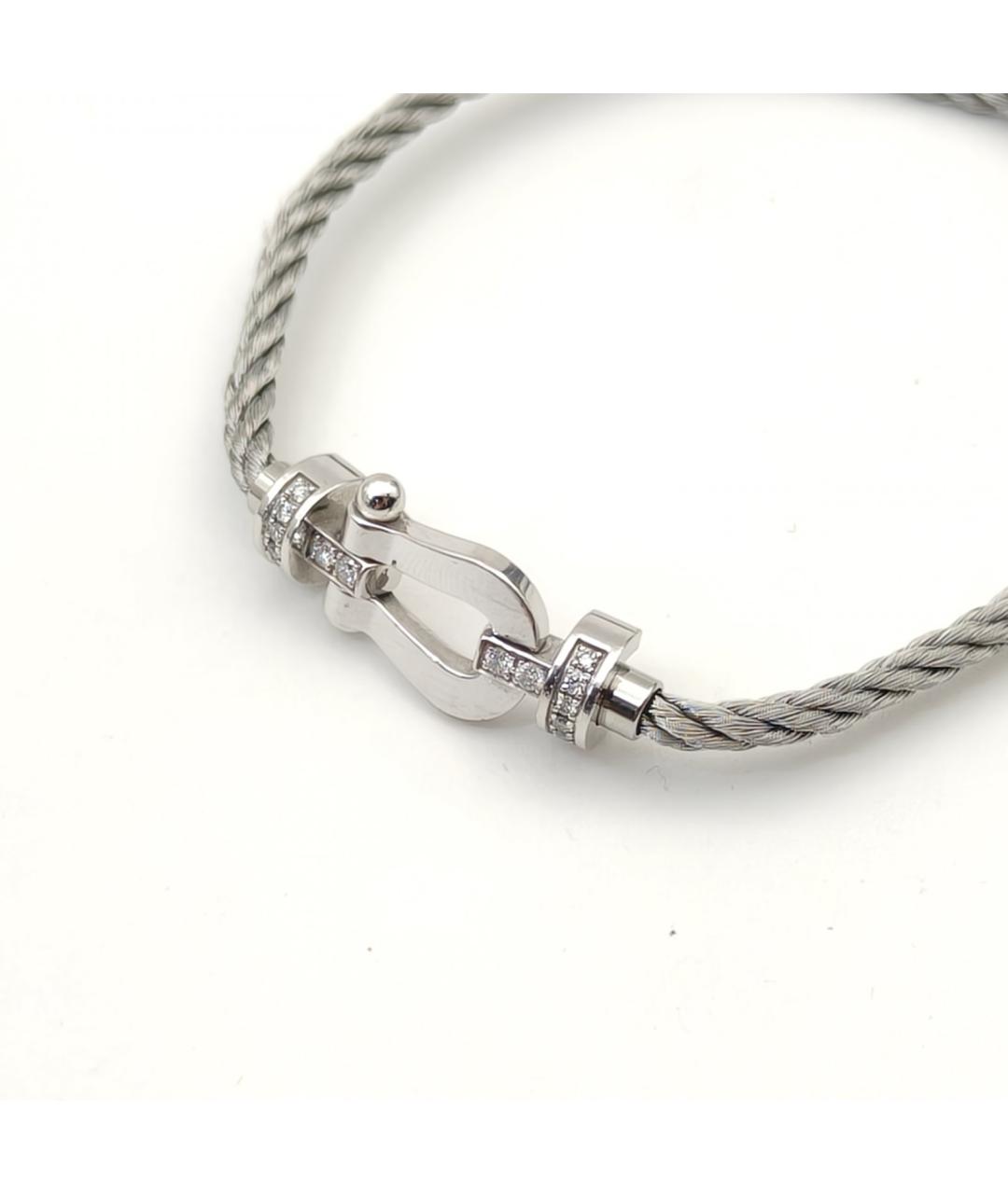FRED Серебрянный браслет из белого золота, фото 5