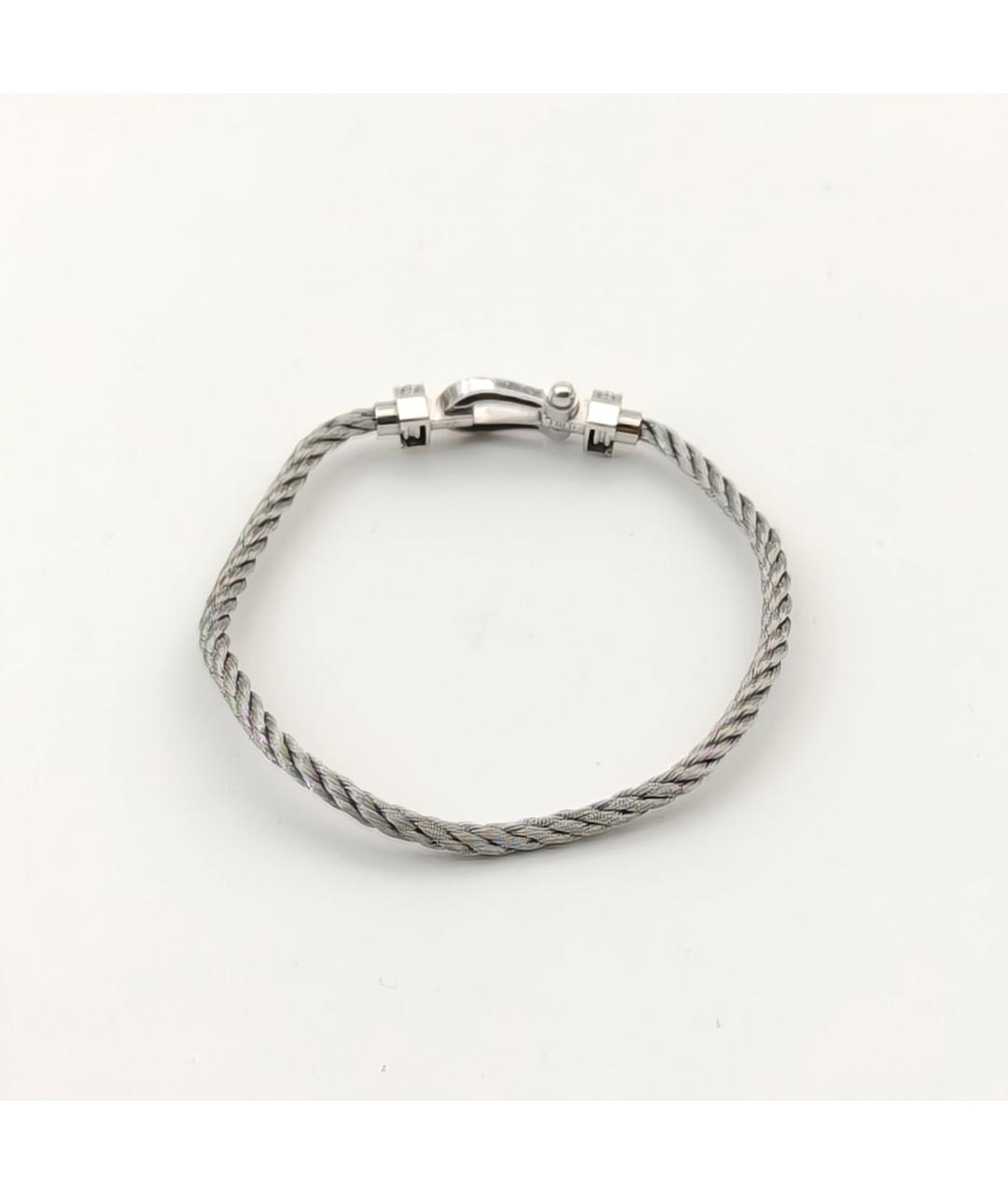 FRED Серебрянный браслет из белого золота, фото 4