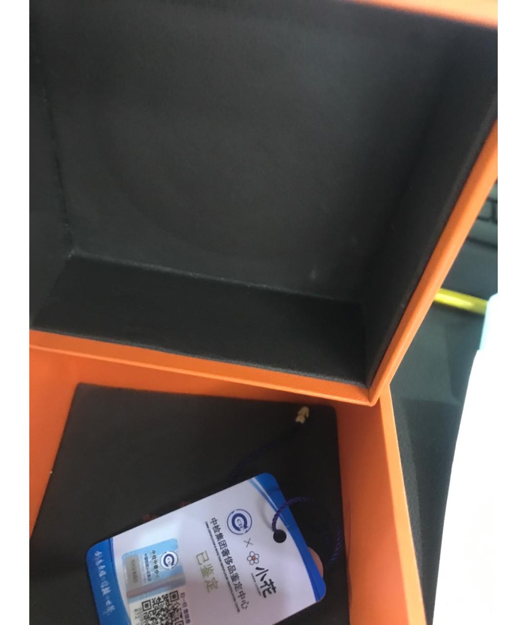 HERMES Черный браслет, фото 8