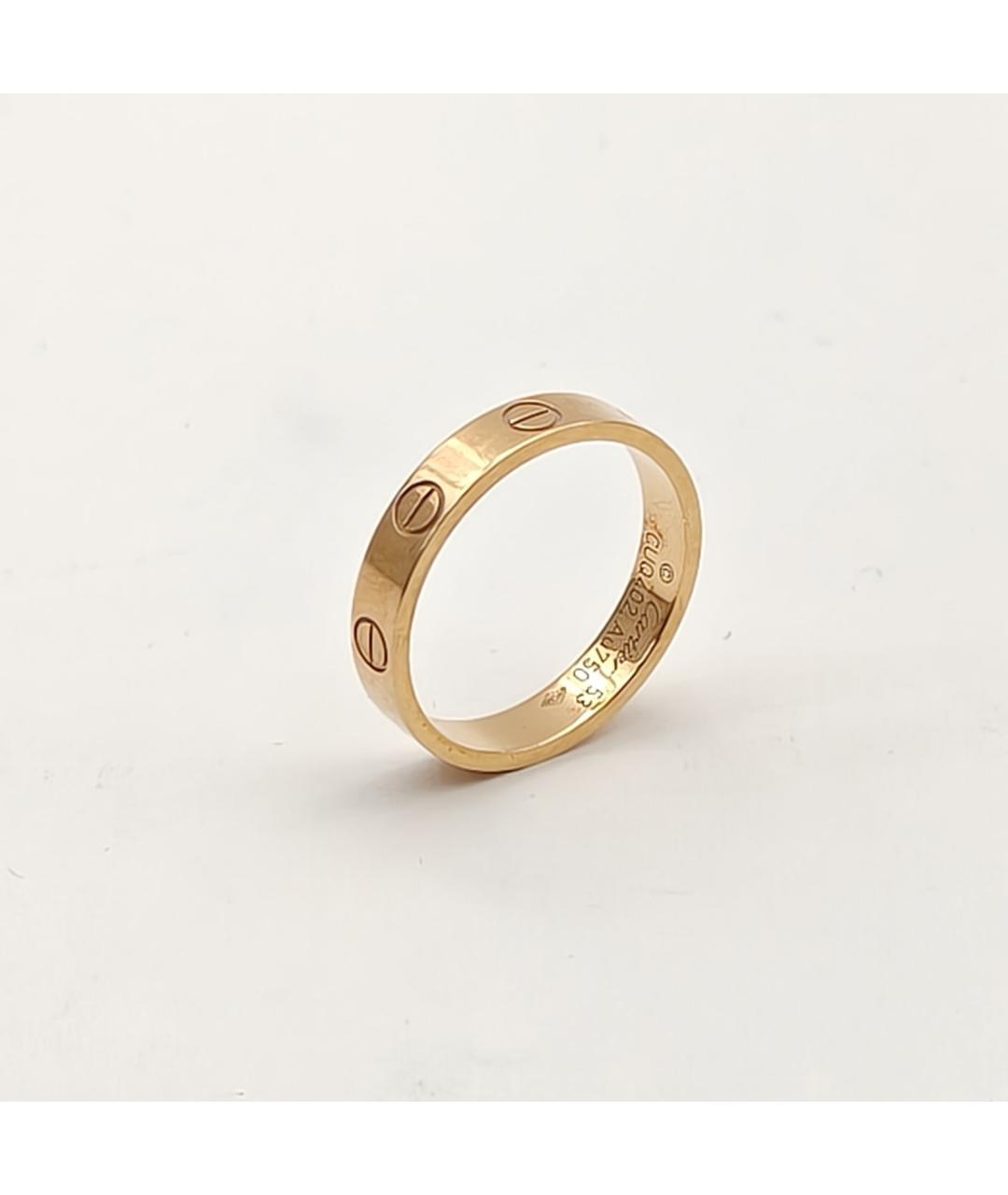 CARTIER Золотое кольцо из желтого золота, фото 3