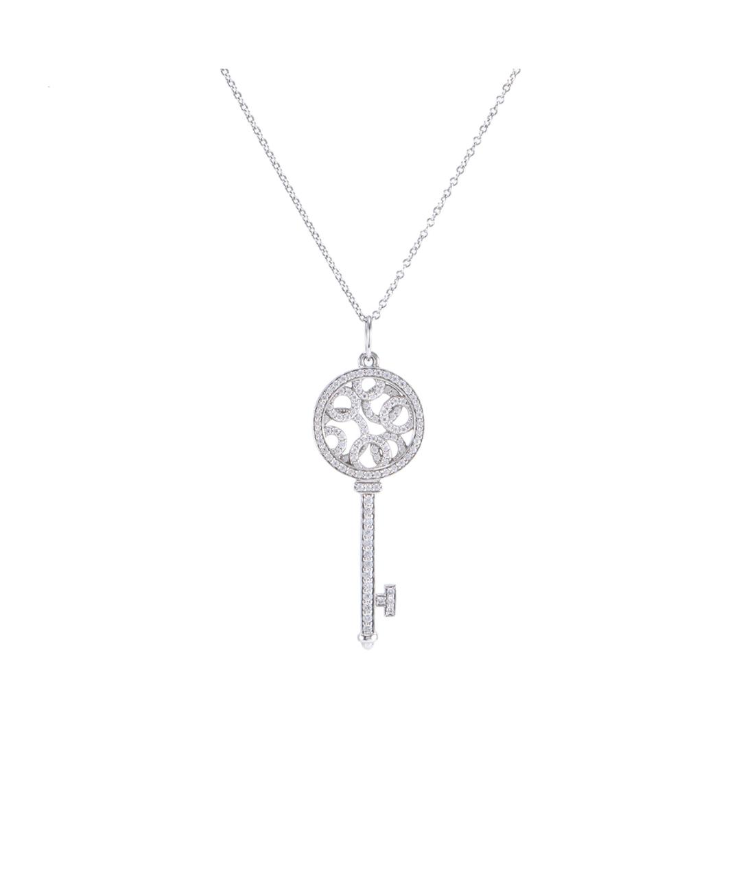 TIFFANY&CO Серебряная подвеска из белого золота, фото 1