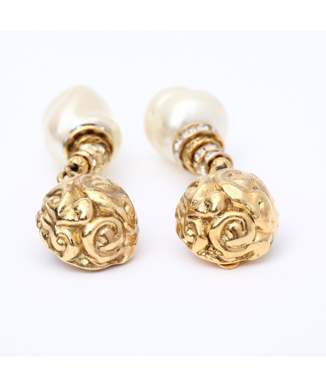 SAINT LAURENT Металлические серьги, фото 4