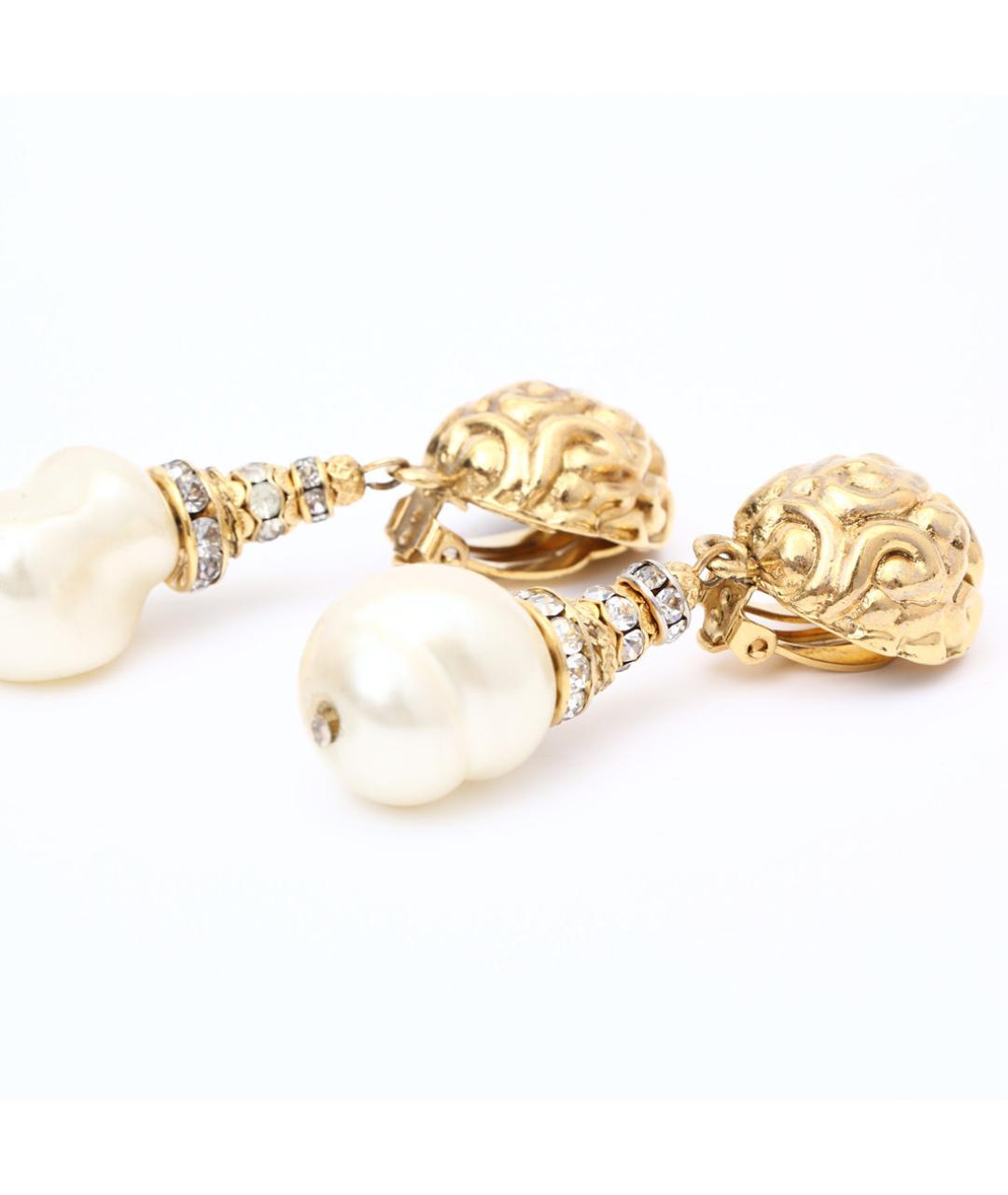 SAINT LAURENT Металлические серьги, фото 3