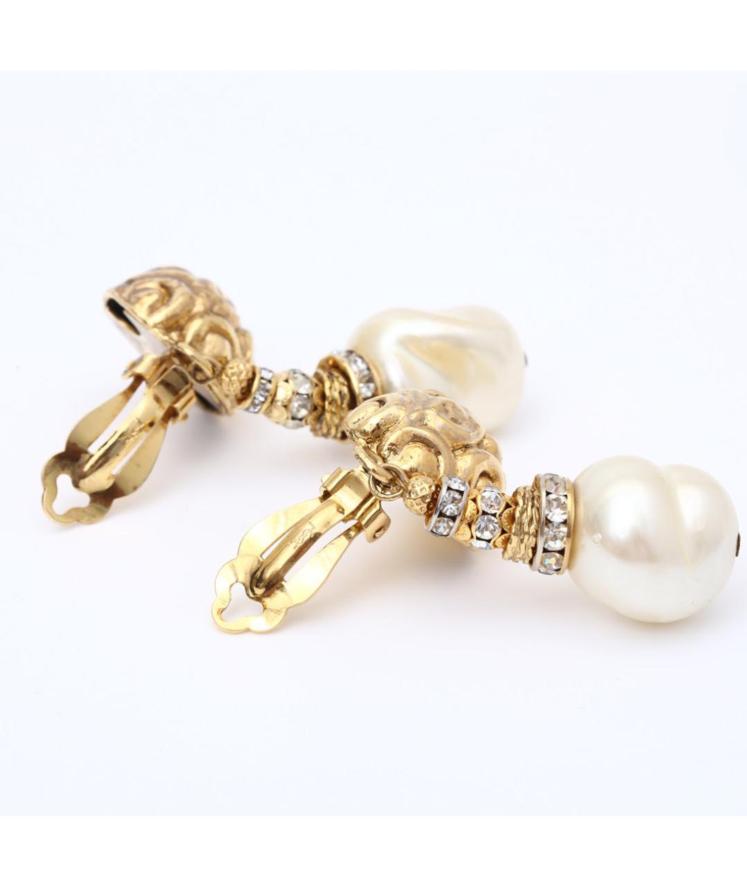 SAINT LAURENT Металлические серьги, фото 5