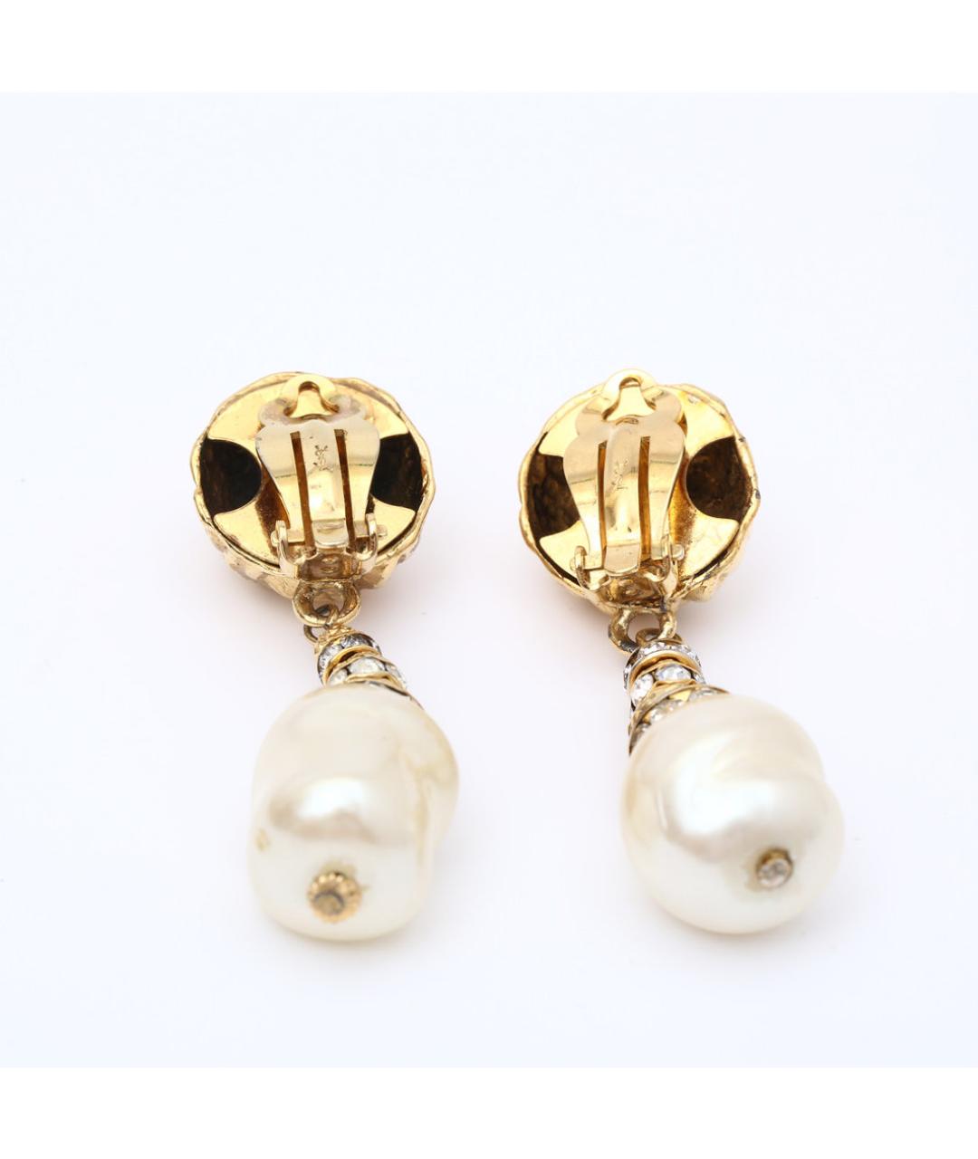 SAINT LAURENT Металлические серьги, фото 6