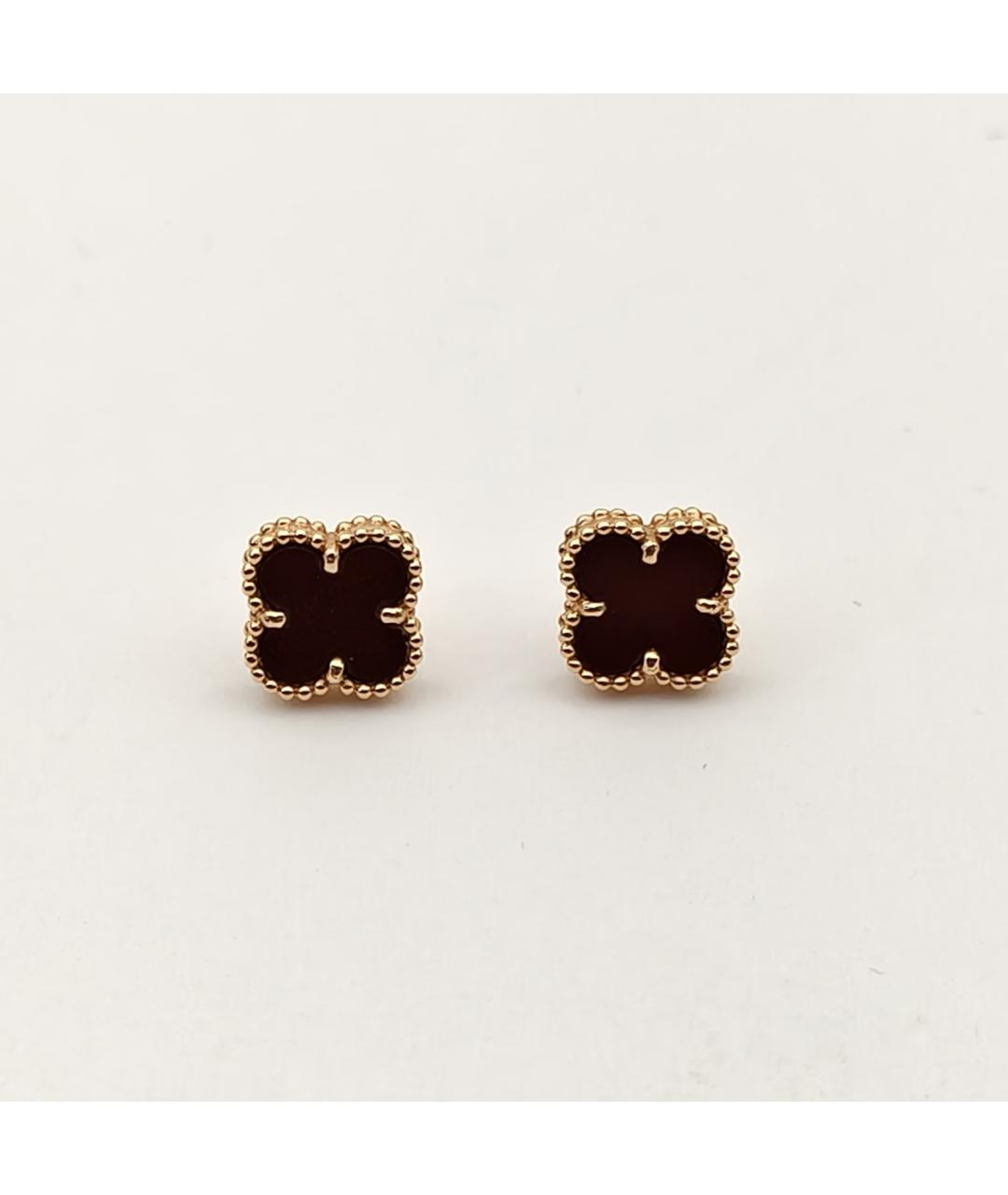 VAN CLEEF & ARPELS Золотые серьги из желтого золота, фото 3