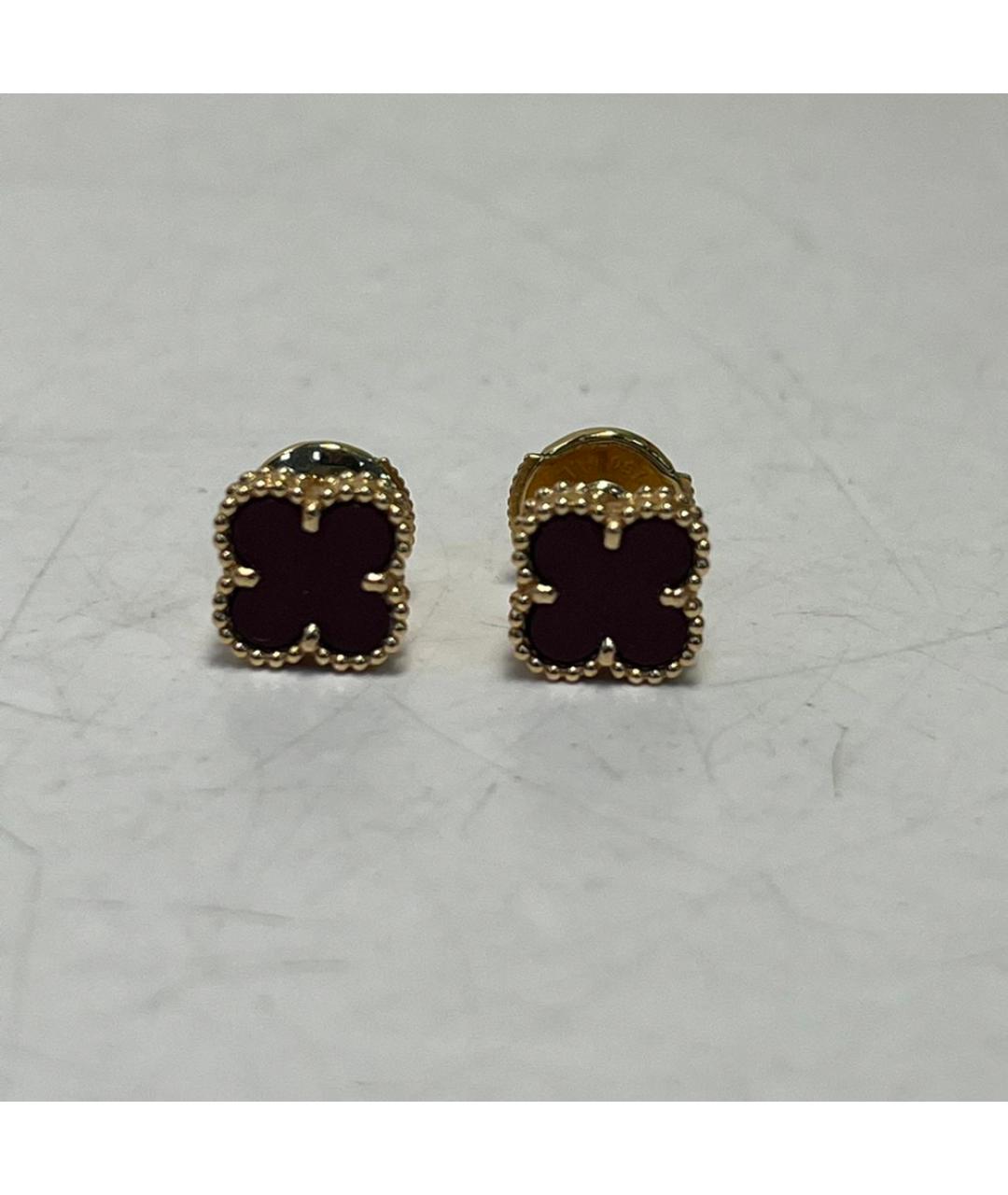 VAN CLEEF & ARPELS Золотые серьги из желтого золота, фото 7