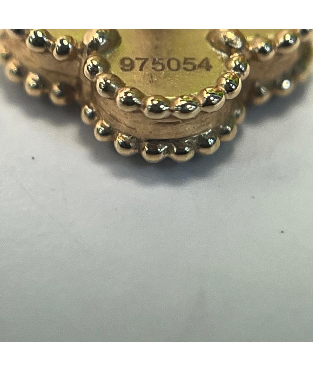 VAN CLEEF & ARPELS Золотые серьги из желтого золота, фото 9