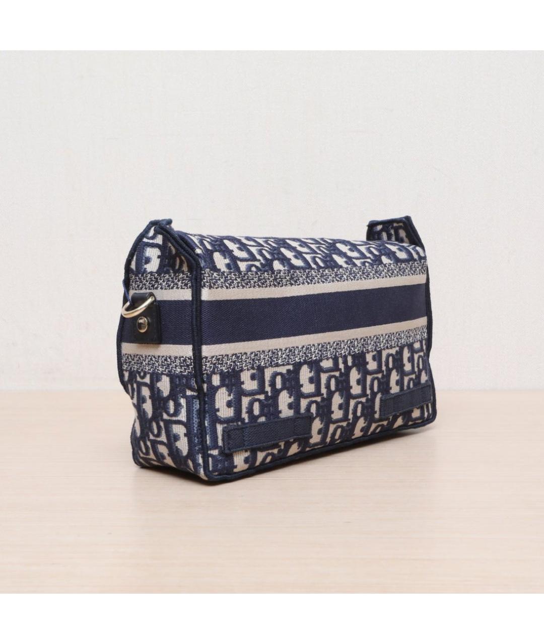 CHRISTIAN DIOR Синяя сумка через плечо, фото 6