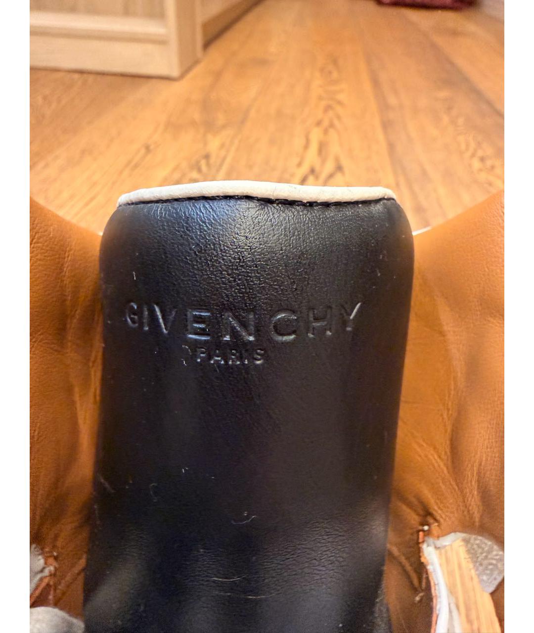 GIVENCHY Белые кожаные кеды, фото 5