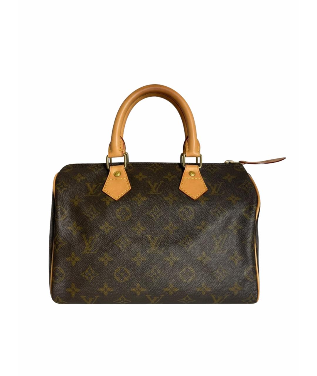 LOUIS VUITTON Коричневая сумка с короткими ручками, фото 1