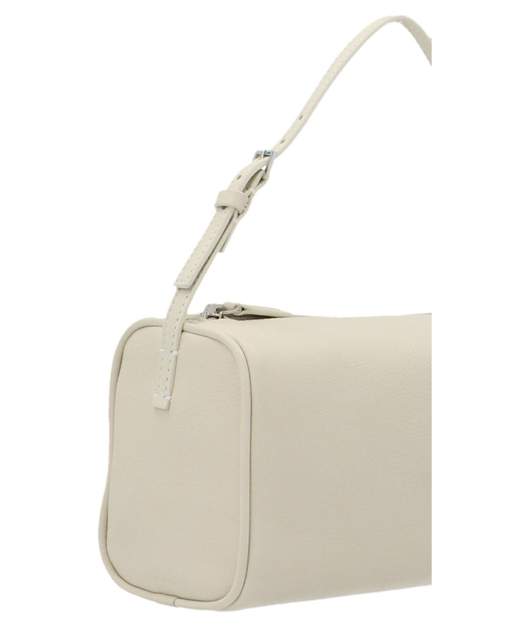 THE ROW Бежевая кожаная сумка через плечо, фото 3