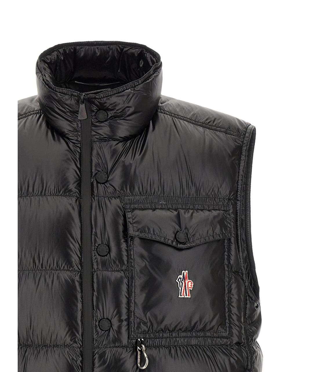 MONCLER GRENOBLE Черная жилетка, фото 3