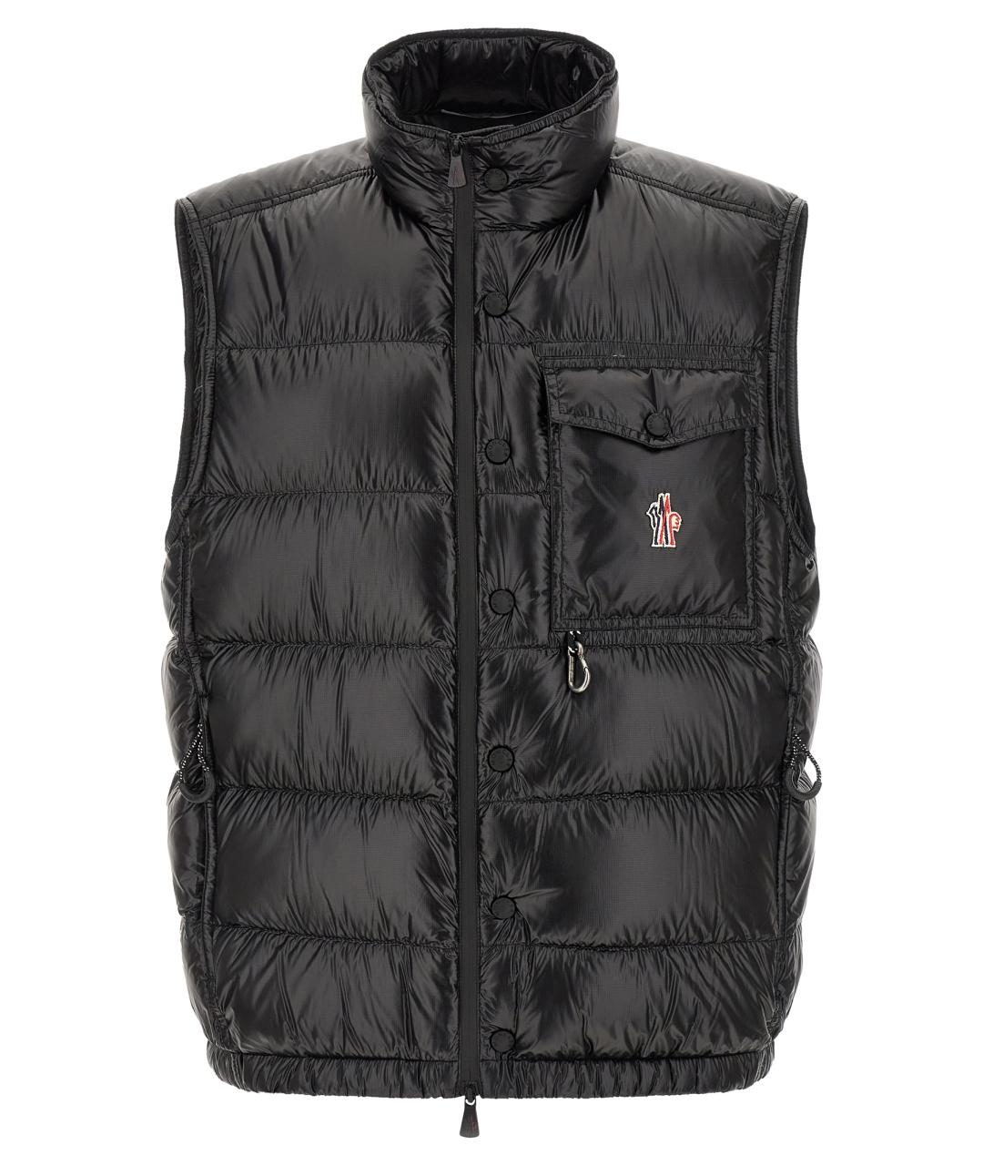 MONCLER GRENOBLE Черная жилетка, фото 1