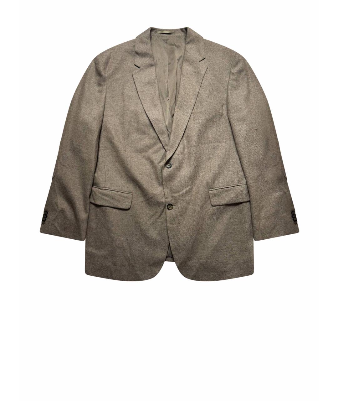 BURBERRY Бежевый кашемировый пиджак, фото 1