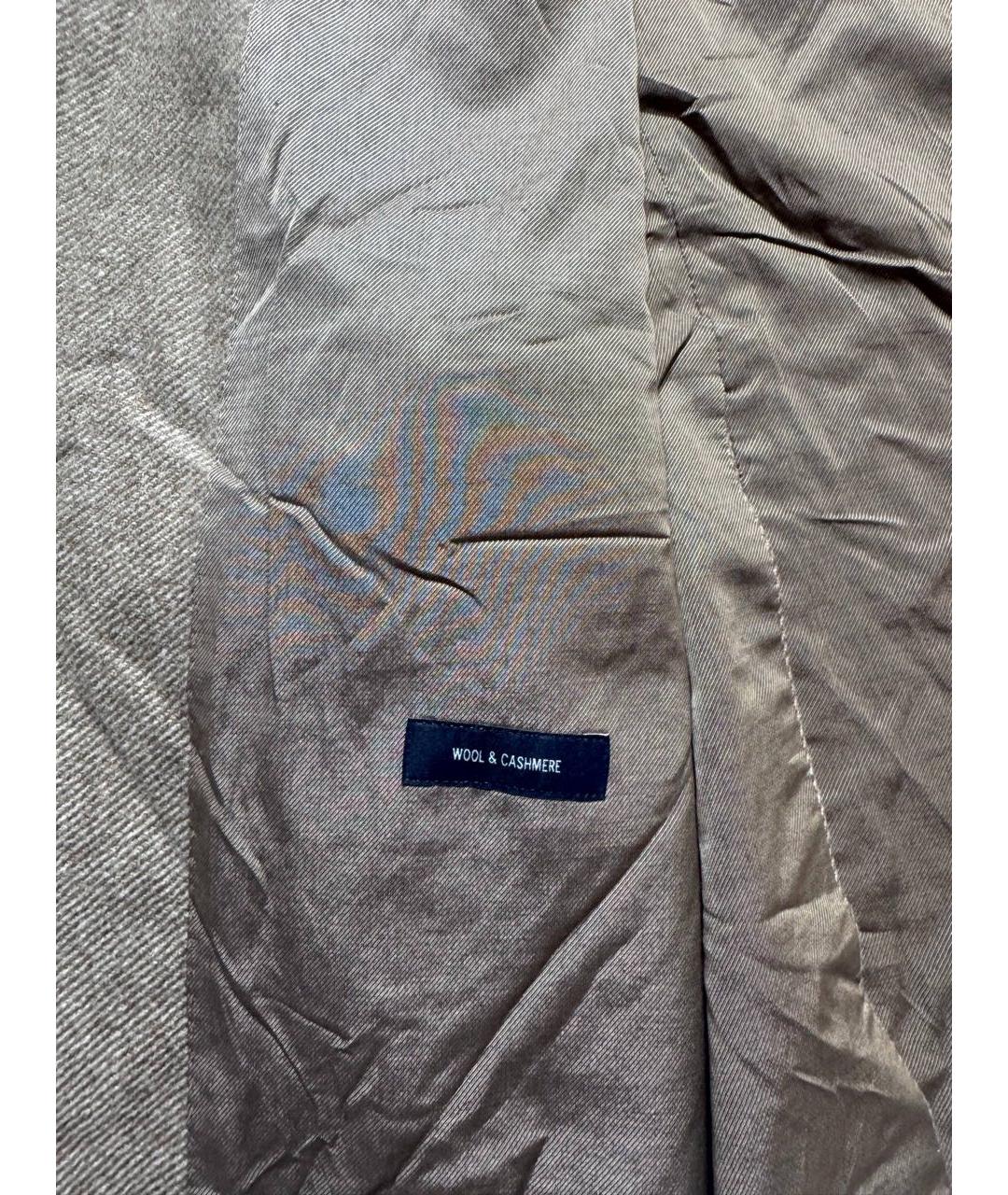 BURBERRY Бежевый кашемировый пиджак, фото 6