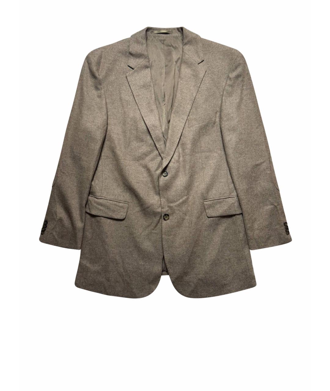 BURBERRY Бежевый кашемировый пиджак, фото 9