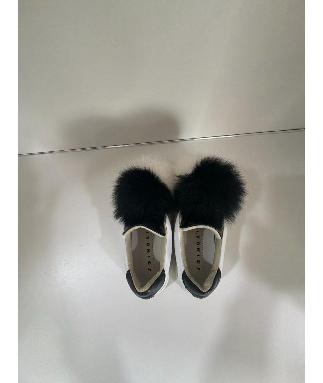 JOSEPH Белые кожаные слипоны, фото 3