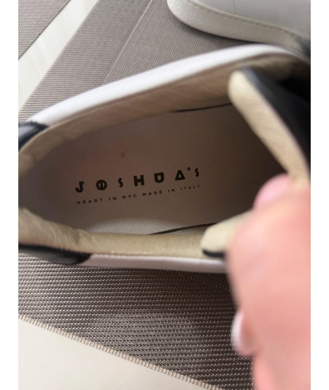 JOSEPH Белые кожаные слипоны, фото 5