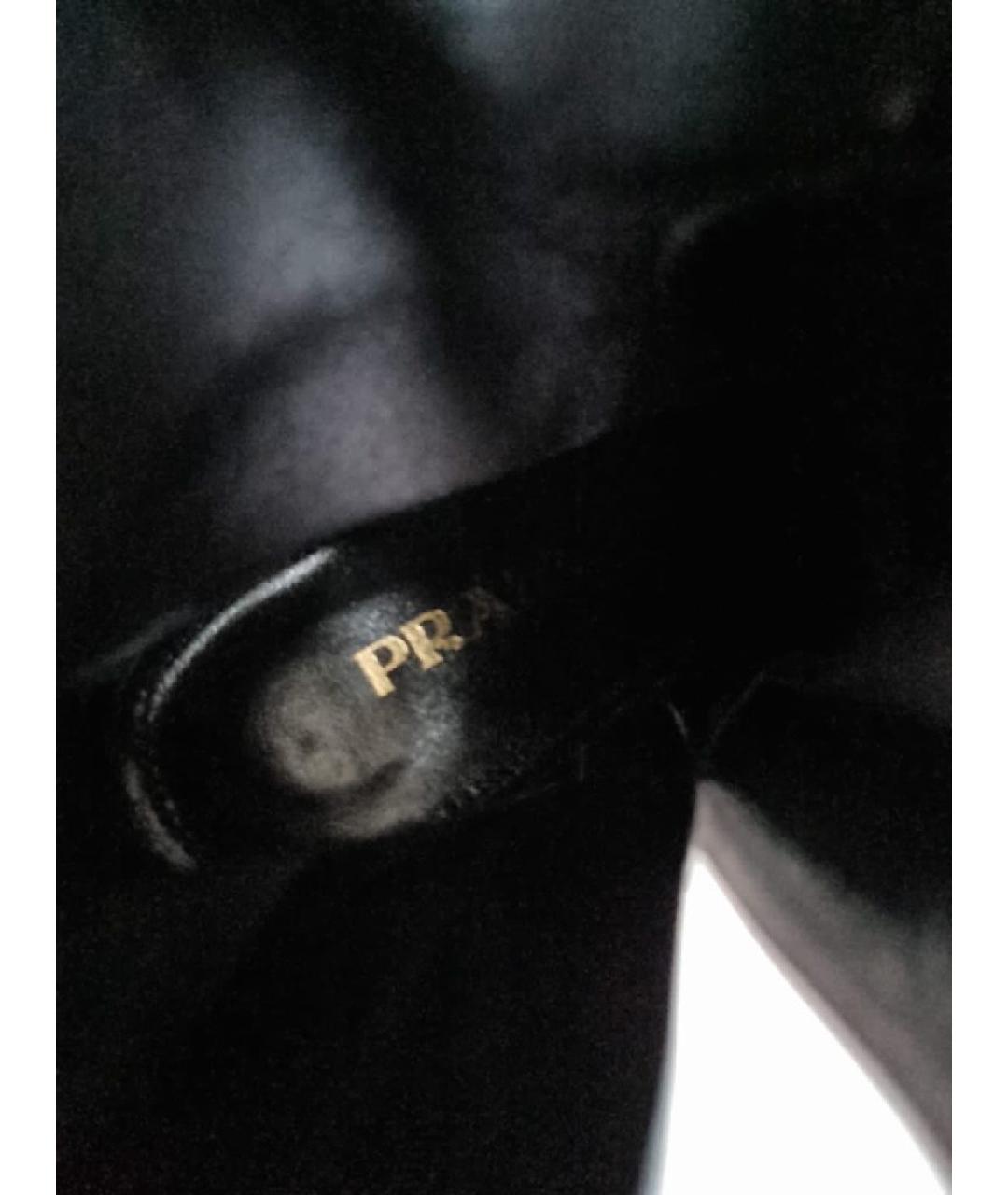 PRADA Серые ботинки, фото 7