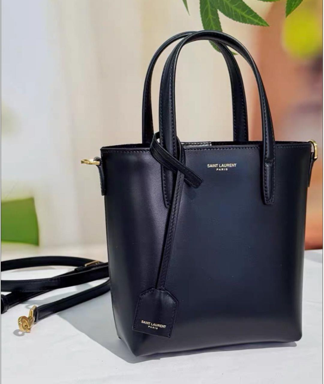 SAINT LAURENT Кожаная сумка через плечо, фото 2