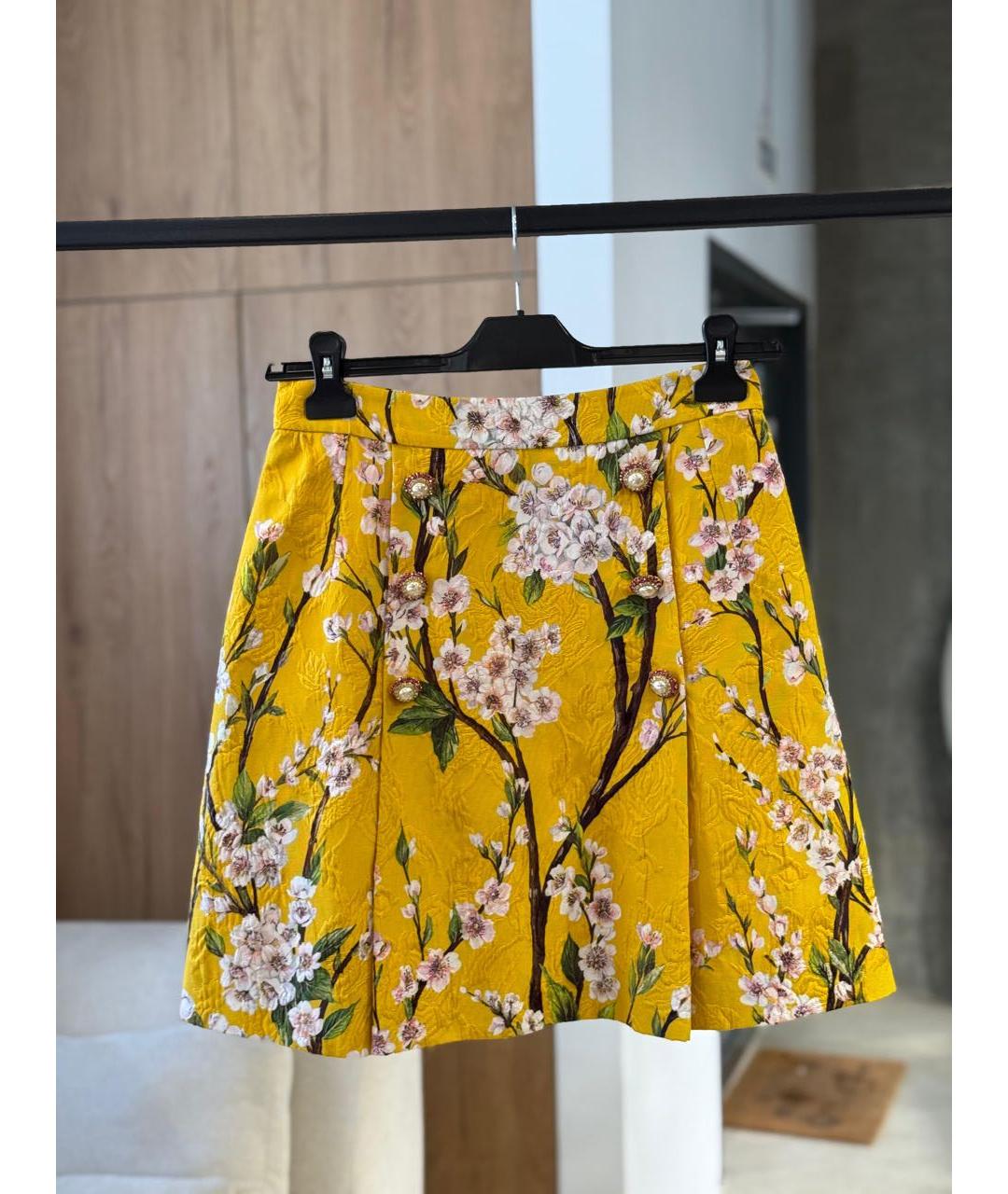 DOLCE&GABBANA Юбка мини, фото 3