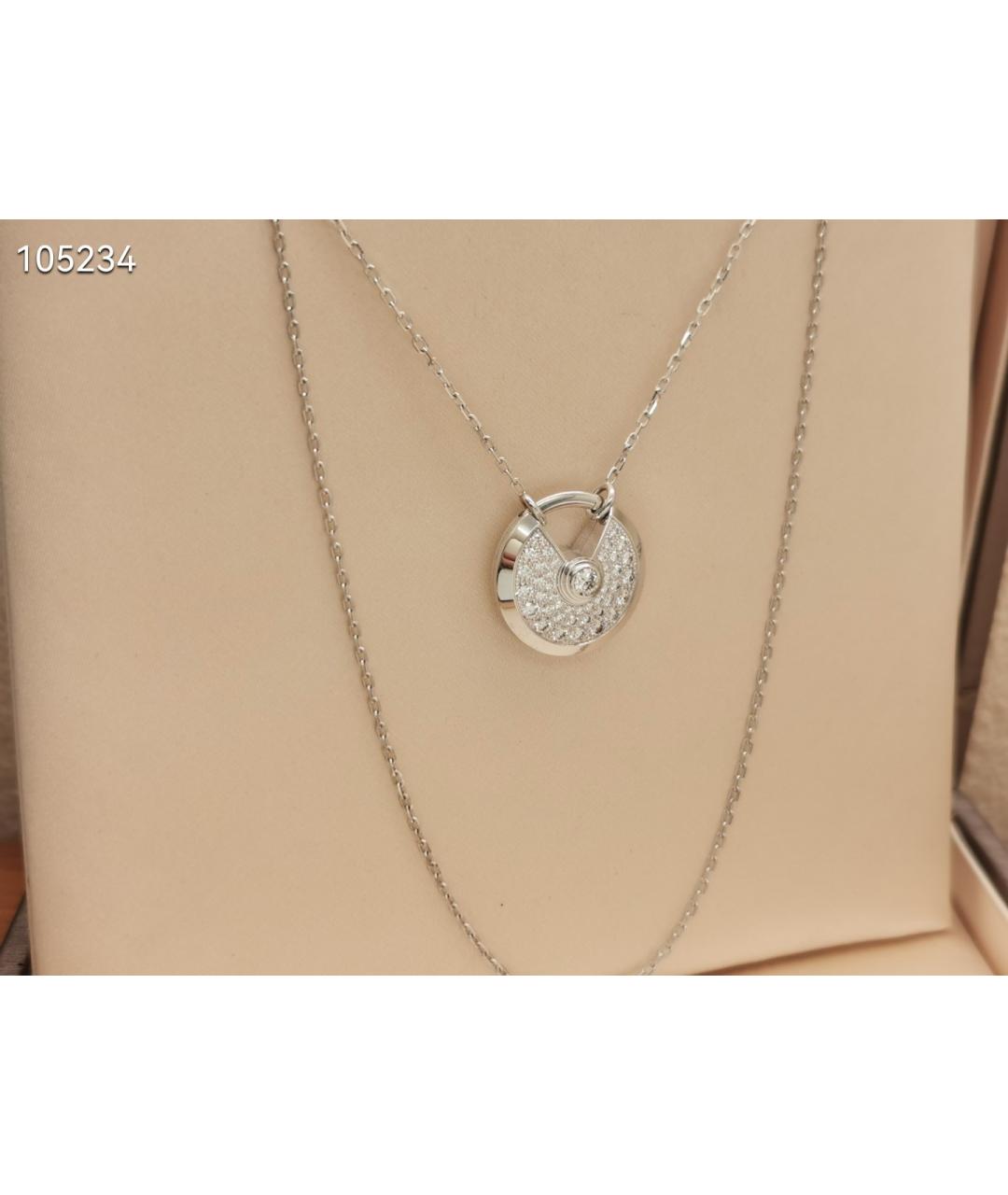 CARTIER Серебряная подвеска из белого золота, фото 2