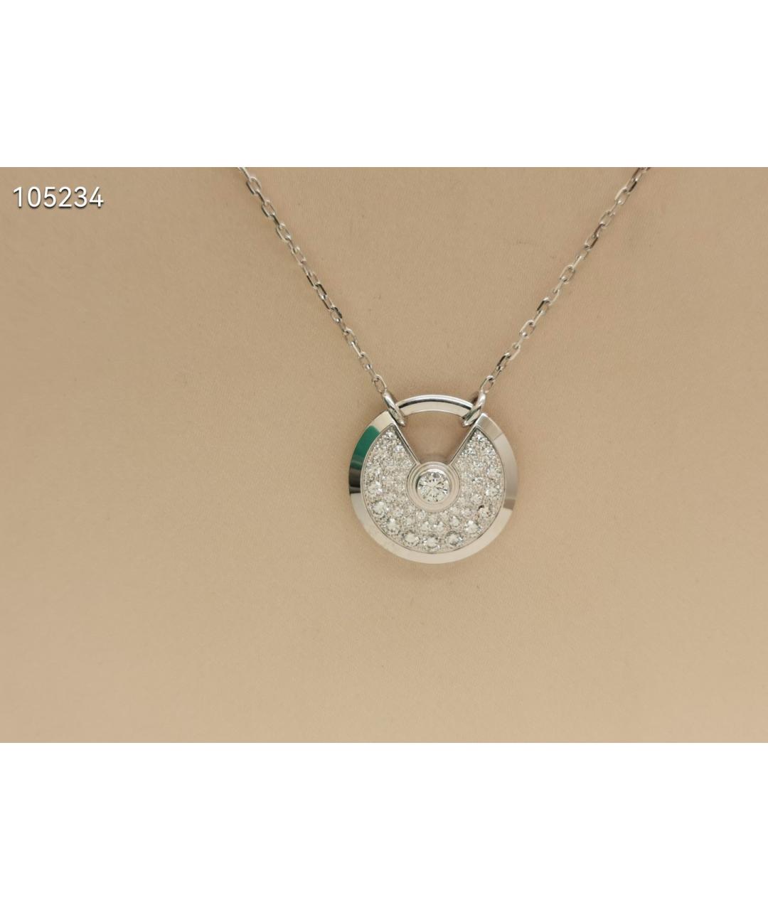 CARTIER Серебряная подвеска из белого золота, фото 10