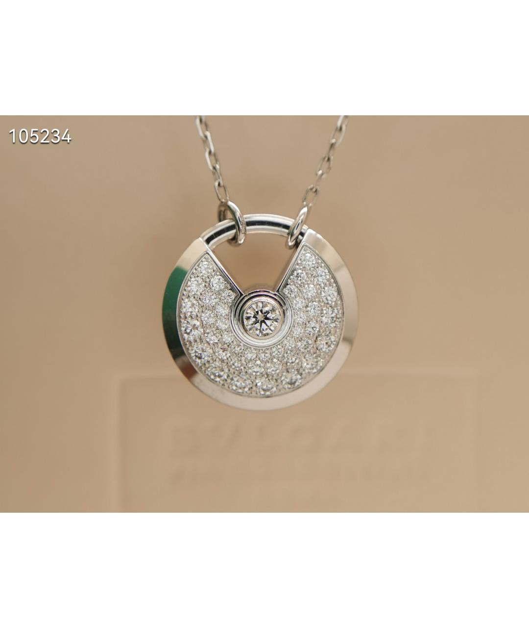 CARTIER Серебряная подвеска из белого золота, фото 4