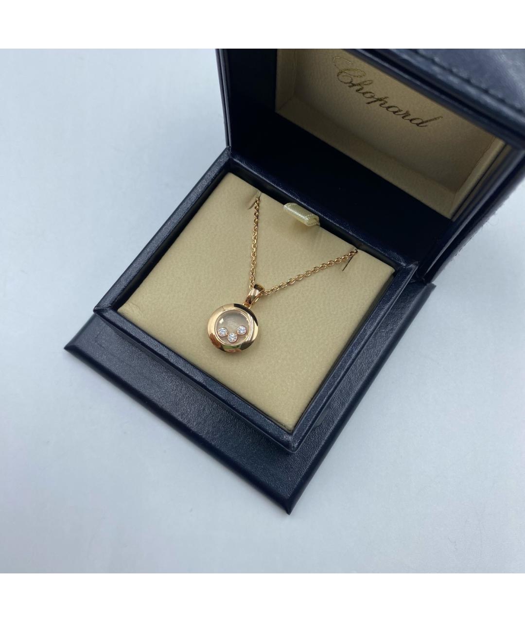 CHOPARD Золотая подвеска из розового золота, фото 6