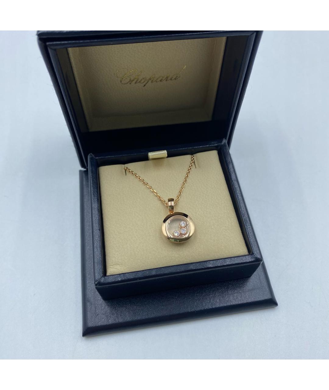 CHOPARD Золотая подвеска из розового золота, фото 2