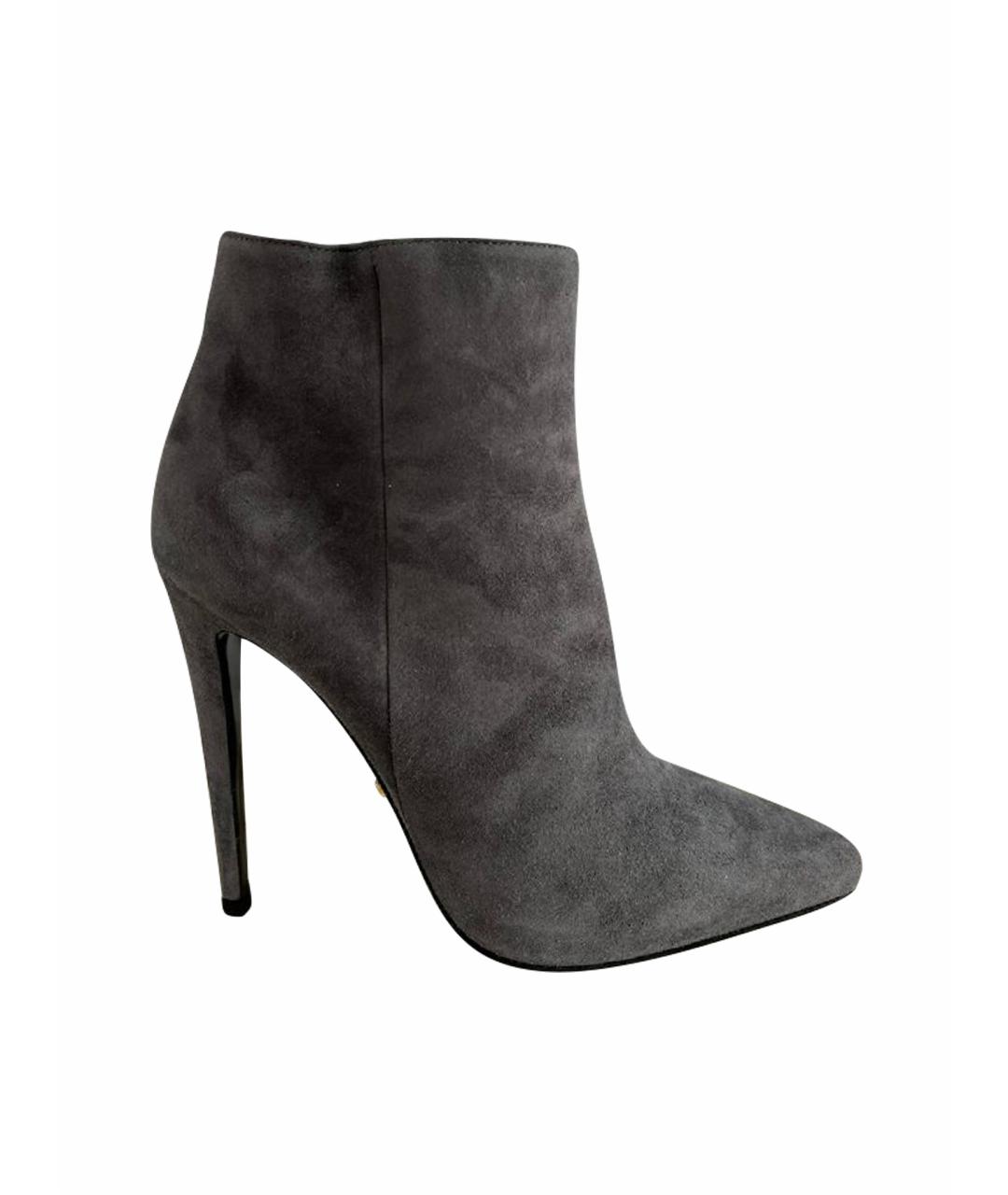 PRADA Серые ботинки, фото 1