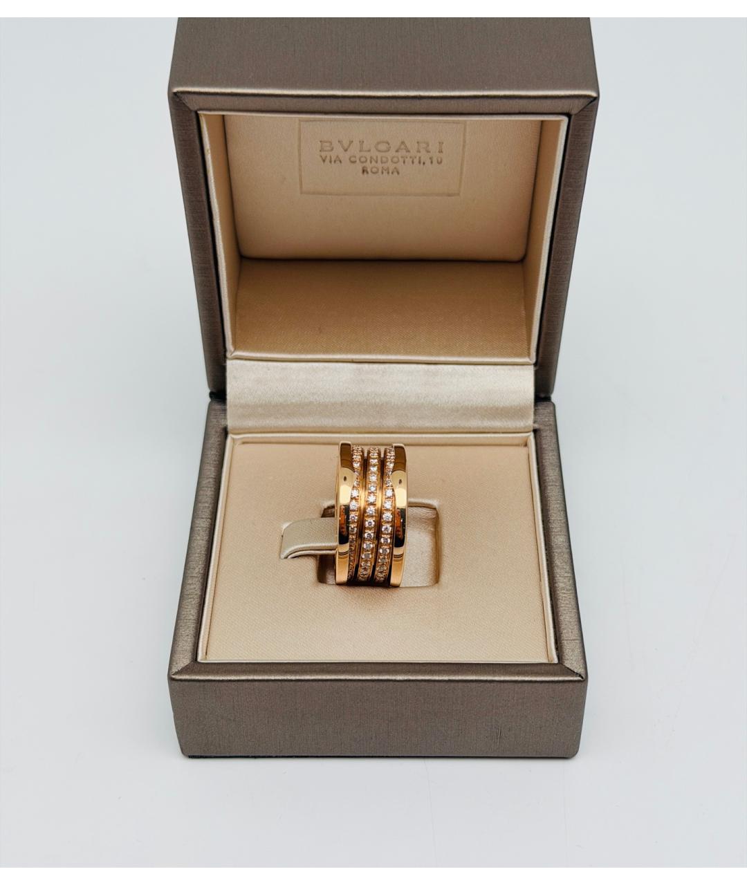 BVLGARI Золотое кольцо из розового золота, фото 2