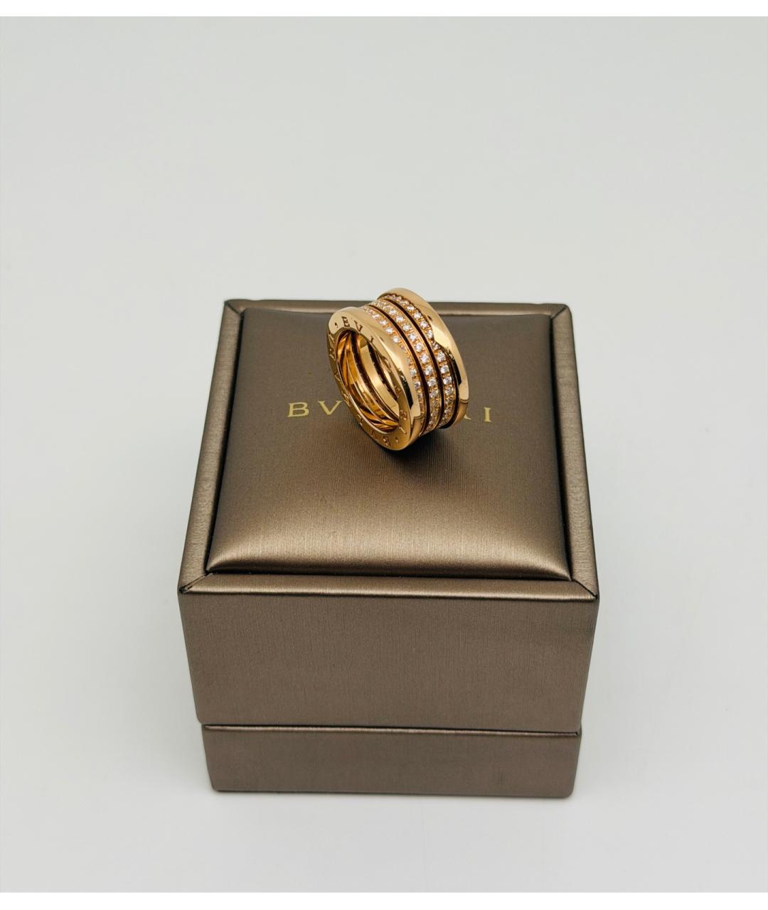 BVLGARI Золотое кольцо из розового золота, фото 6