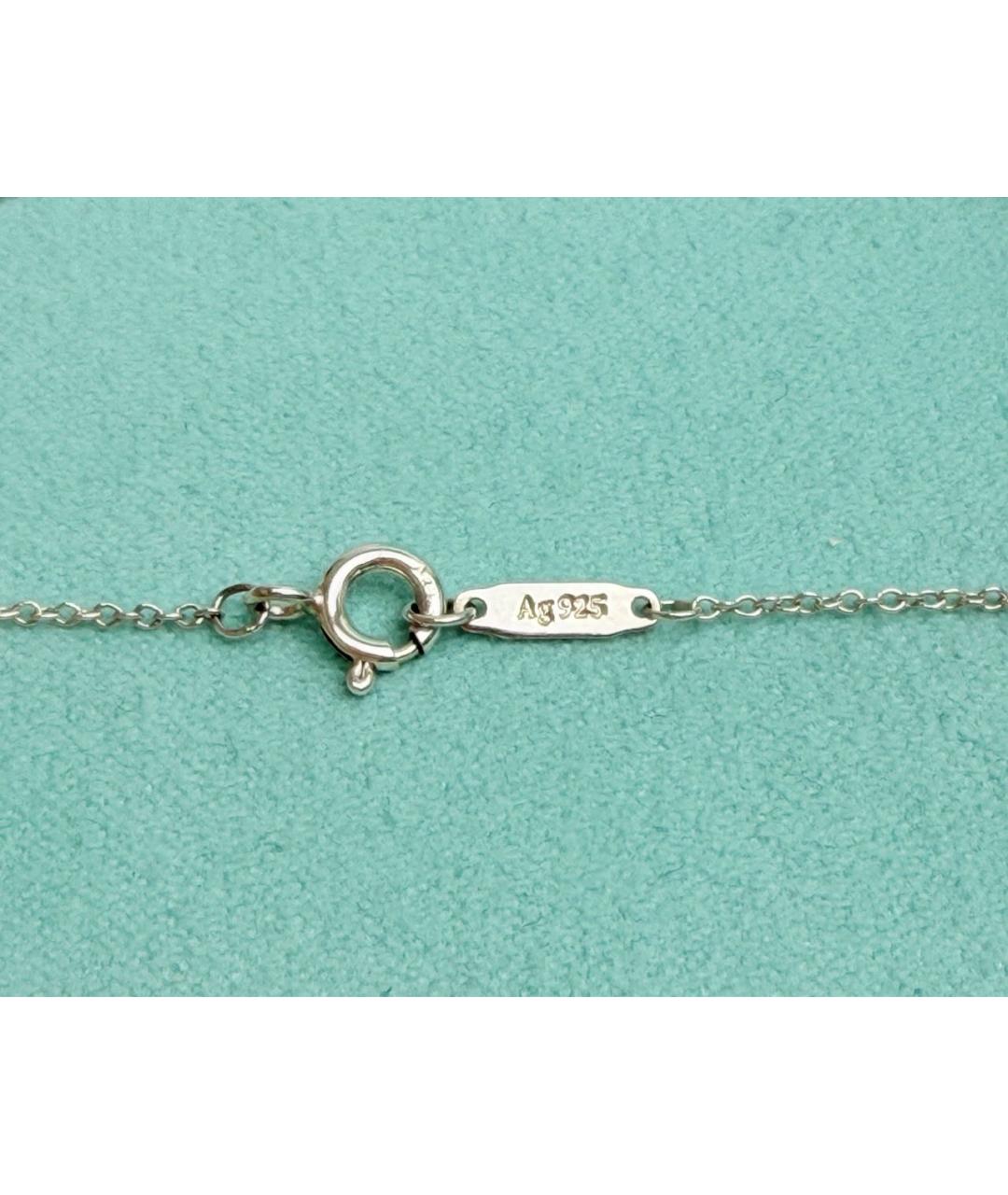 TIFFANY&CO Белое серебряное колье, фото 7