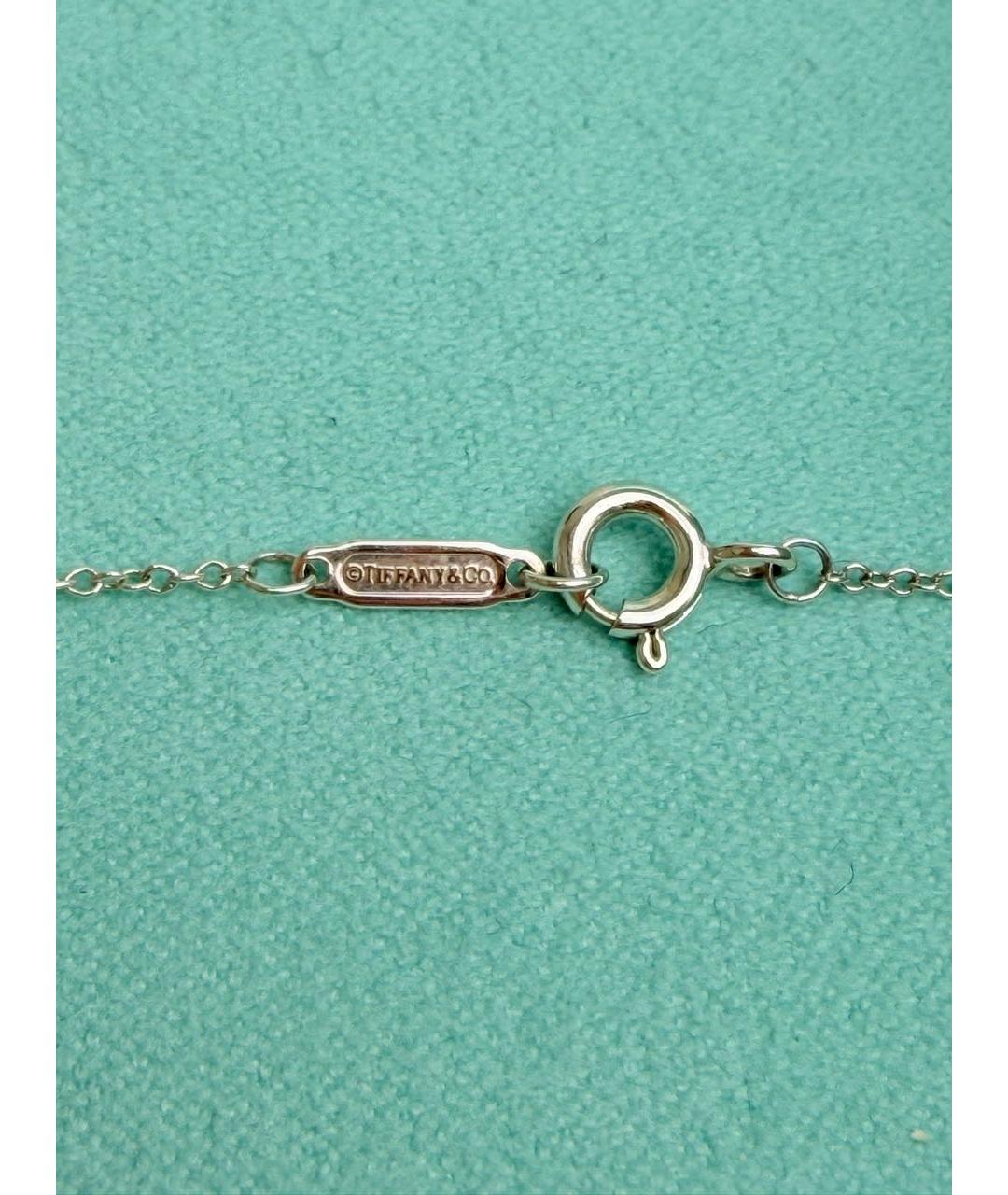 TIFFANY&CO Белое серебряное колье, фото 6