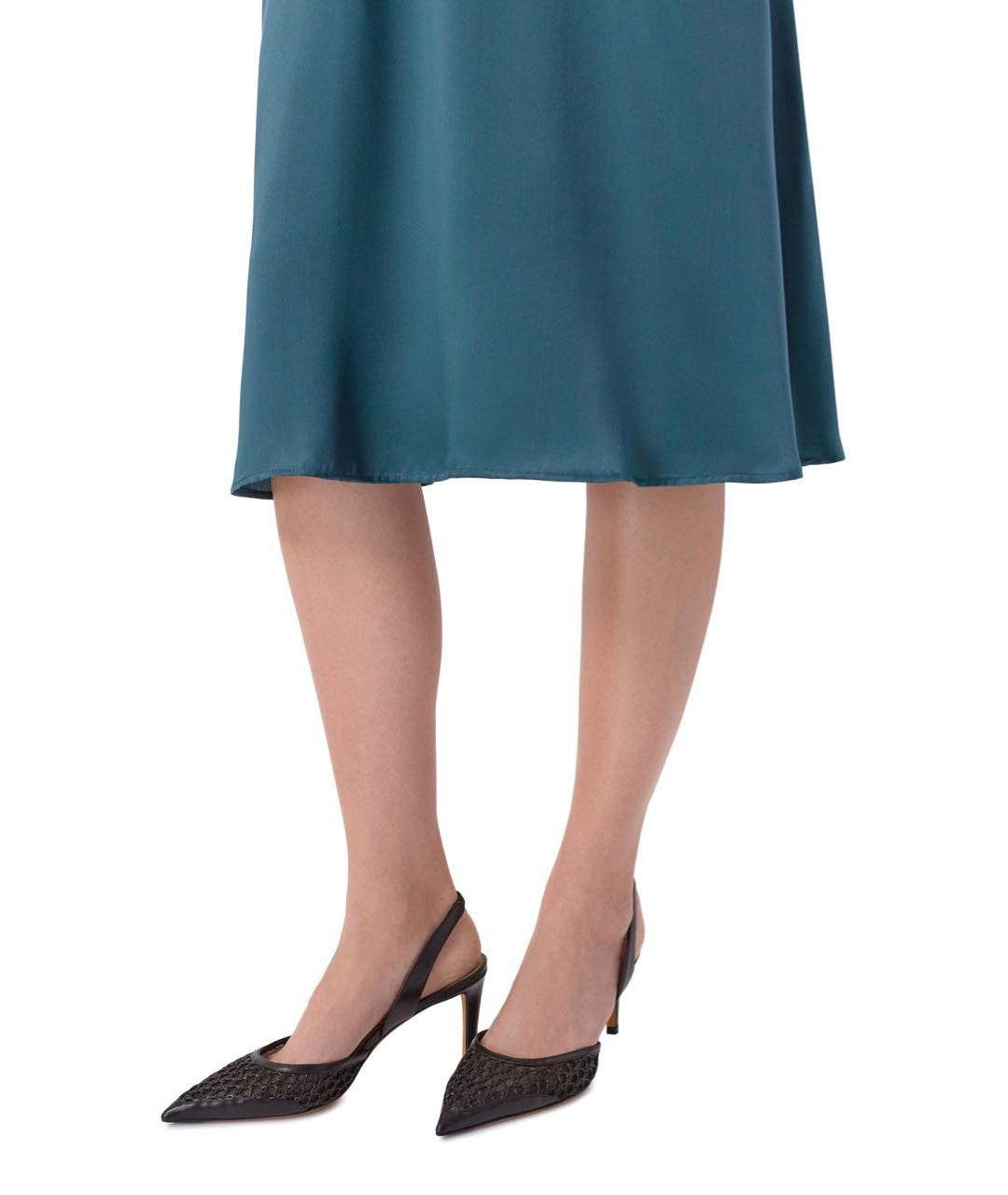 KITON Черные кожаные туфли, фото 5