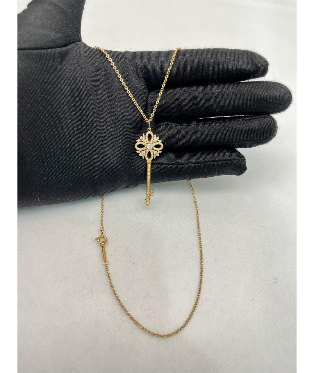 TIFFANY&CO Золотое колье из розового золота, фото 2