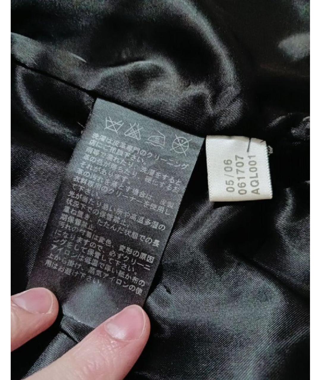 Y-3 Черная кожаная куртка, фото 8