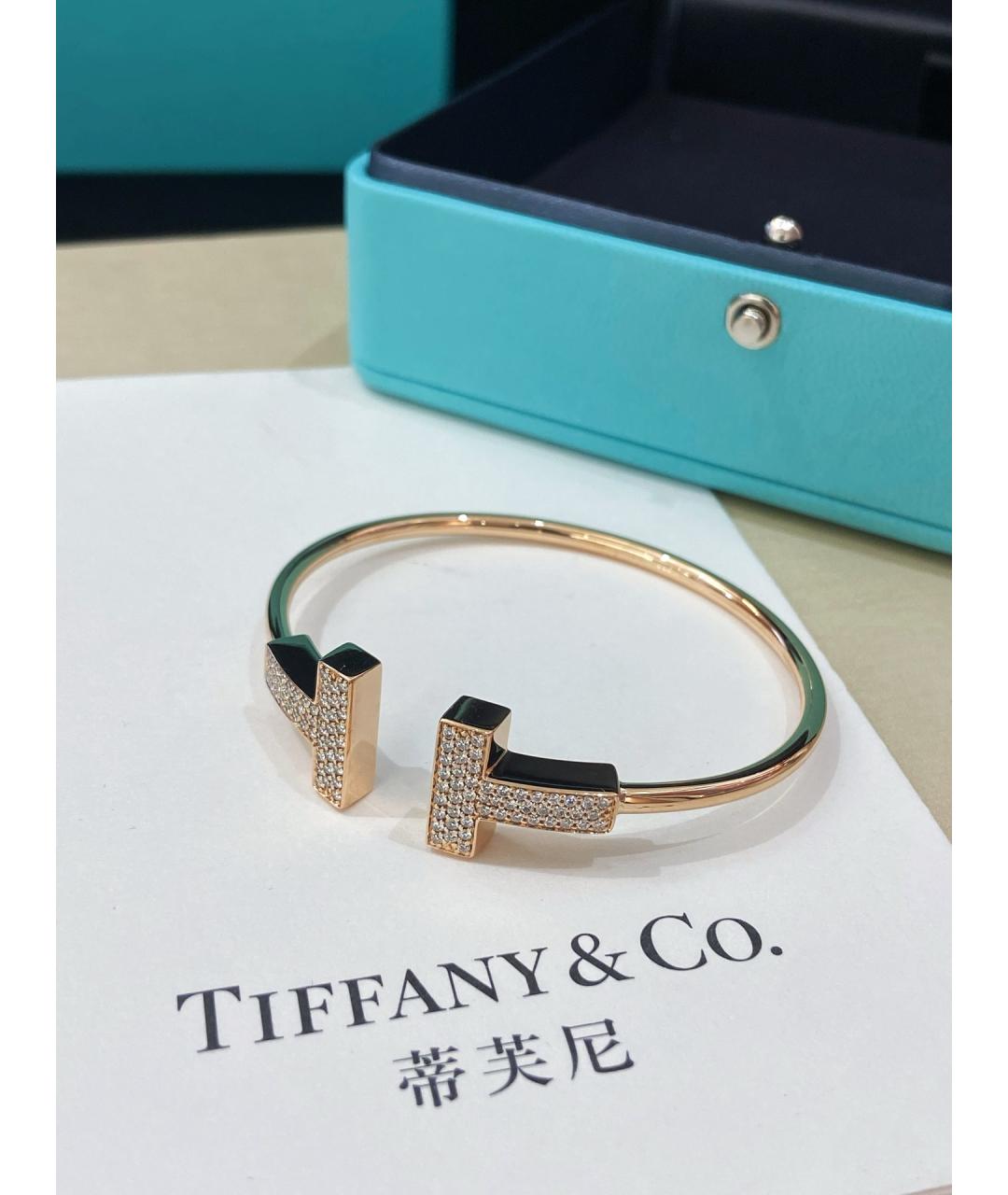 TIFFANY&CO Золотой браслет из розового золота, фото 6