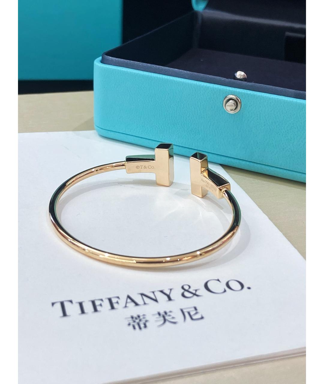 TIFFANY&CO Золотой браслет из розового золота, фото 5